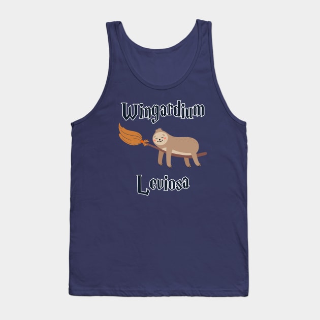 Harry Slother Wingardium Leviosa Tank Top by AmandaPandaBrand